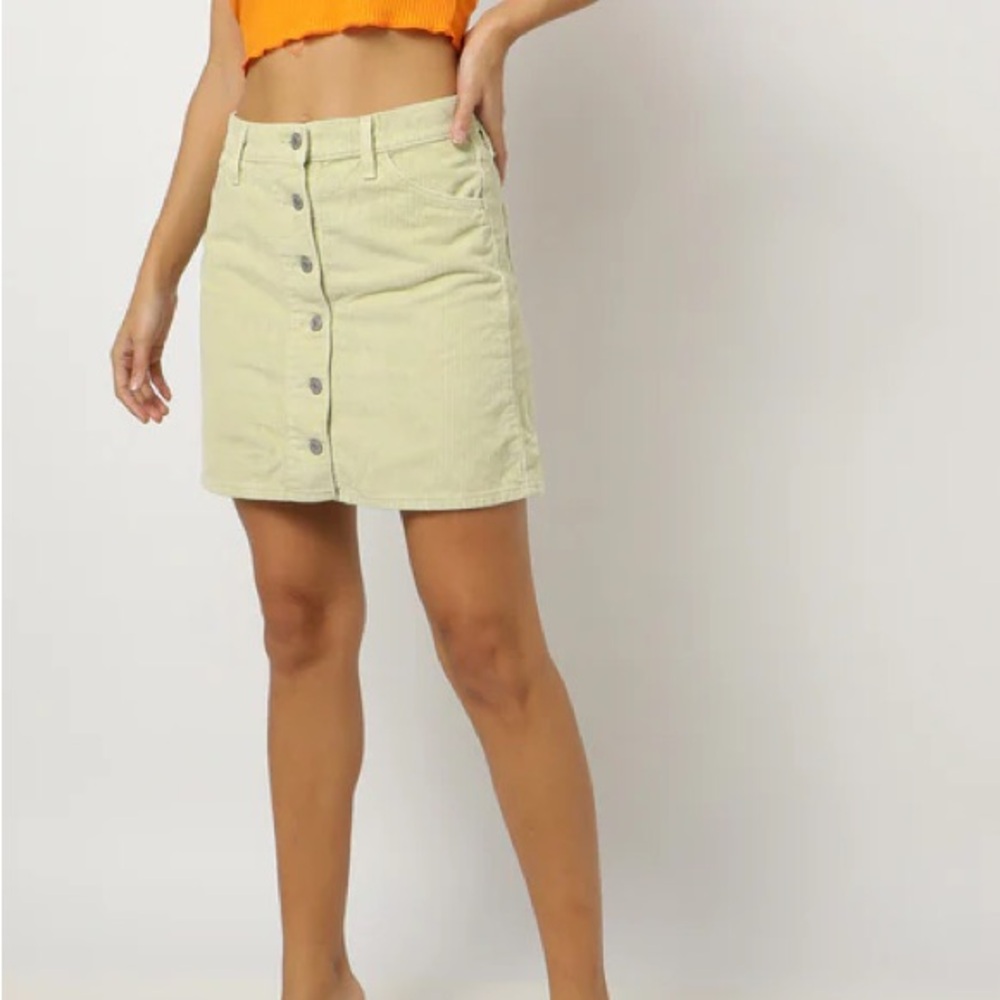 Levis Corduroy Mini Skirt